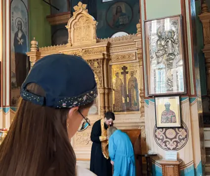 Всенощное Бдение в честь памяти пророка Илии.