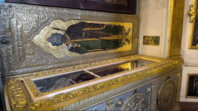 Мощи святого благоверного великого князя Андрея Боголюбского